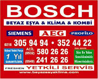Kartal Bosch Servisi (216) 352 44 22