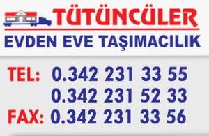 Gaziantep Tütüncüler Evden