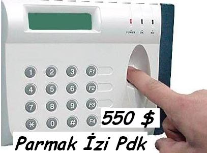 Personel Kontrol(pdks) Parmak İzi 550 $