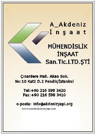 A.akdeniz İnşaat Konstrüksiyon