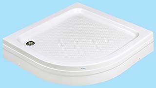 90x90 Oval Showertray