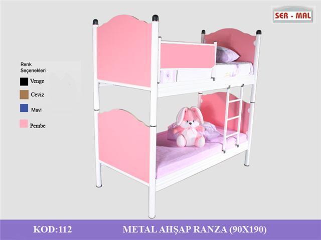 Metal Ahşap Ranza Tel:0352 322 22 51