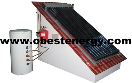 Heat Pipe Split Pressurized Solar Water Heater System