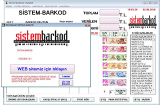 Barkodlu Satış Sistemi Full Paket