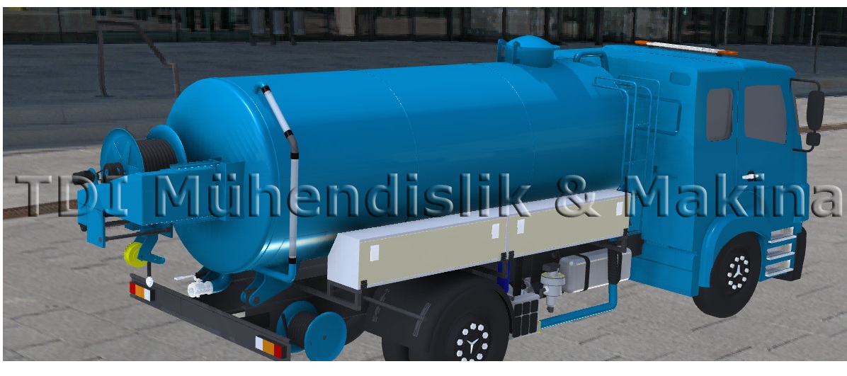 High Pressure Sewer Jetting And Pipeline Flushing Truck
