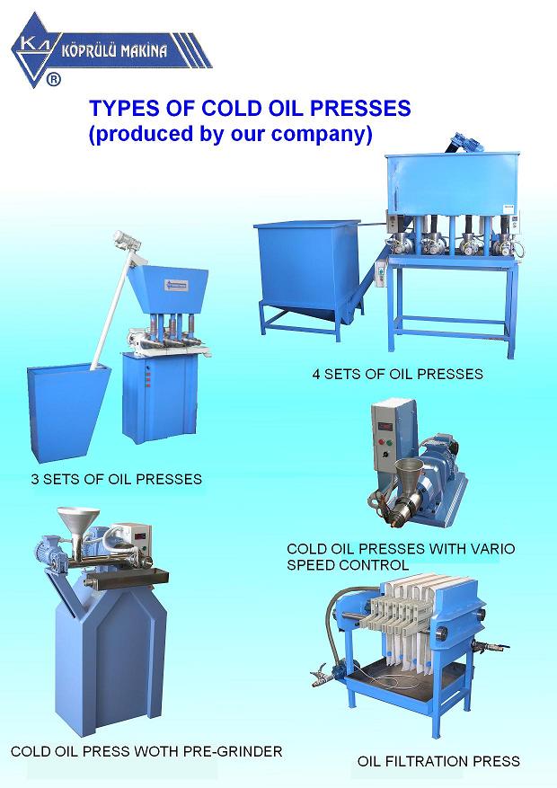 Cold Oıl Presses