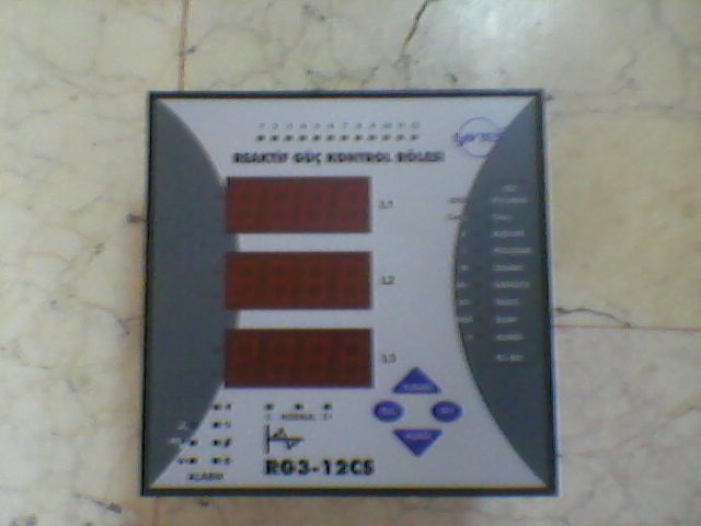 Reaktif Güç Kontrol Rölesi   Rg3-12cs