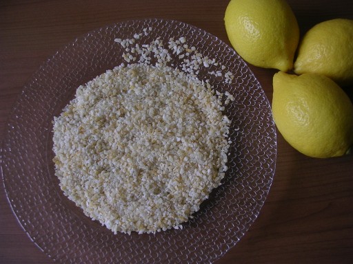 Candied Lemon Peel