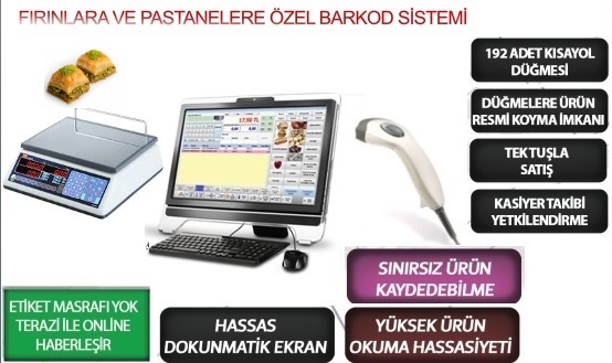 Fırınlara Ve Pastanelere Özel Barkod Sistemi