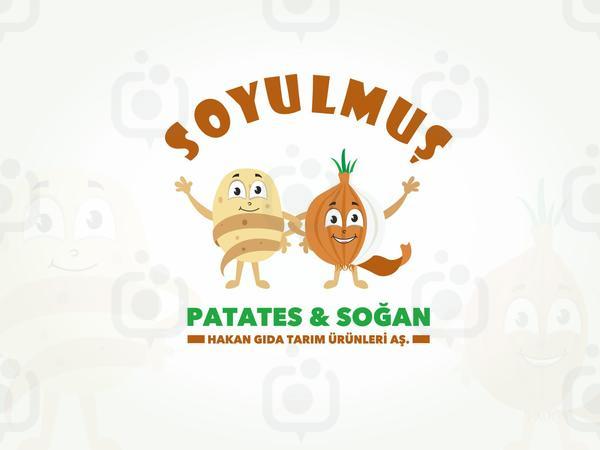 Soyulmuş Patates Ve