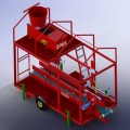 Maize Corn Silage Beet Pulp Tmr Base Single Packing Machine